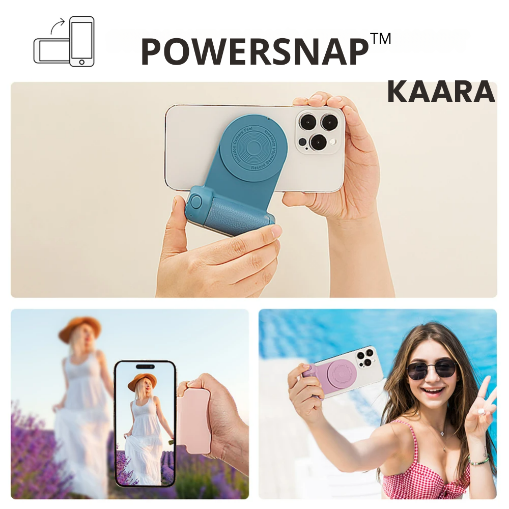 Powersnap™️ I Musthave voor fotograferen, filmen en vloggen (50% Korting!)