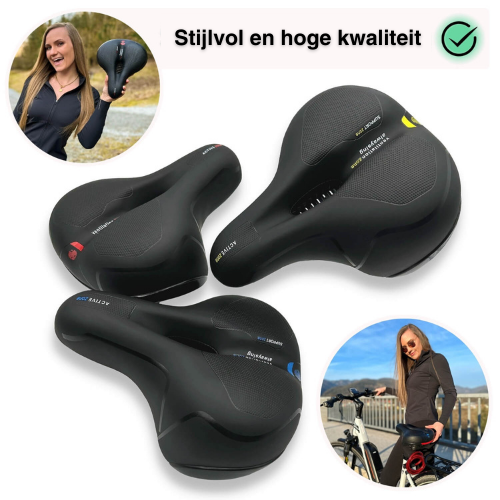 ComfortRide™️ Fietszadel | Elimineert fietspijn en verhoogt comfort