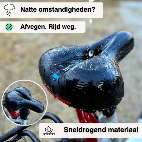 ComfortRide™️ Fietszadel | Elimineert fietspijn en verhoogt comfort