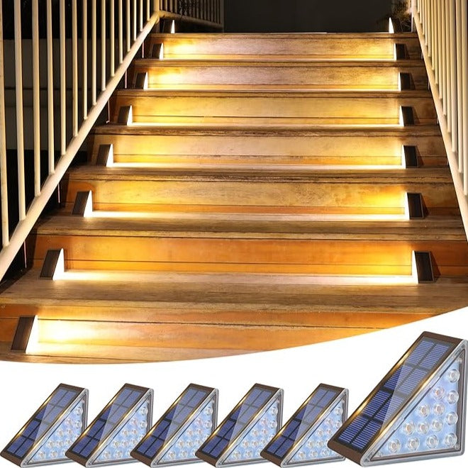 SolarStairs™ I Zonne-energie trapverlichting